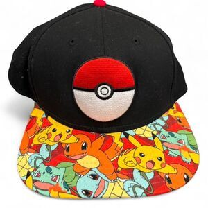Snapback - Pokemon 2017 - Pokeball - NWoT - SB3QZAPOK